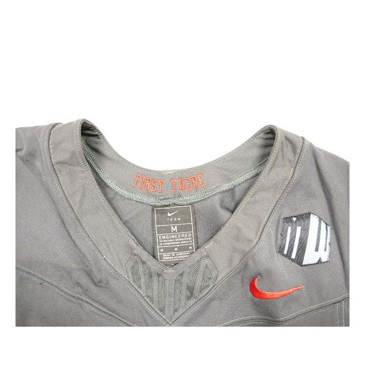 U.S. Air Force Academy 2024 Game Used #45 Nike AFSOC Grey Jersey Sz M