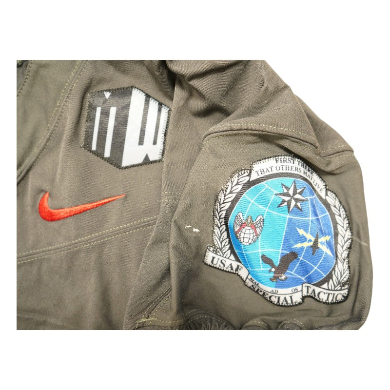 U.S. Air Force Academy 2024 Game Used #67 Nike AFSOC Grey Jersey Sz XL