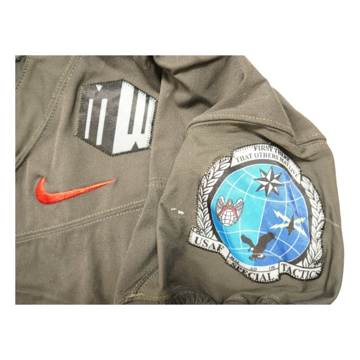 U.S. Air Force Academy 2024 Game Used #67 Nike AFSOC Grey Jersey Sz XL