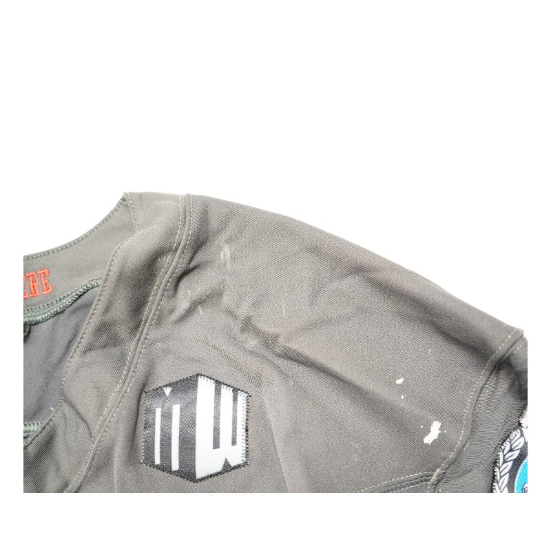 U.S. Air Force Academy 2024 Game Used #67 Nike AFSOC Grey Jersey Sz XL