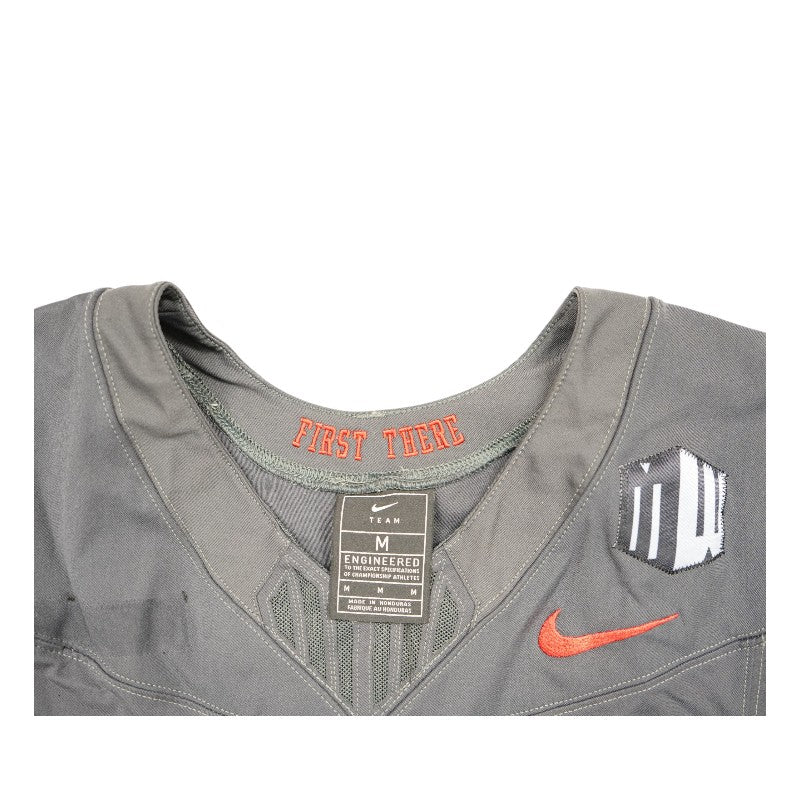 U.S. Air Force Academy 2024 Game Used #89 Nike AFSOC Grey Jersey Sz M