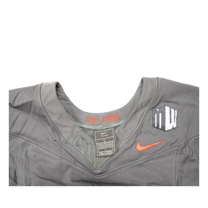 U.S. Air Force Academy 2024 Game Used #86 Nike AFSOC Grey Jersey Sz L