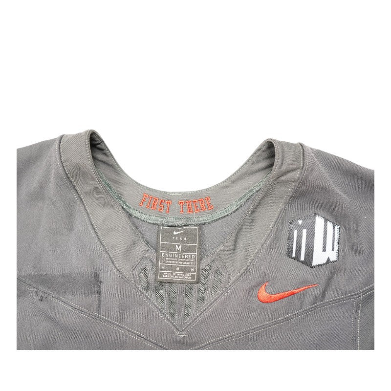 U.S. Air Force Academy 2024 Game Used #92 Nike AFSOC Grey Jersey Sz M