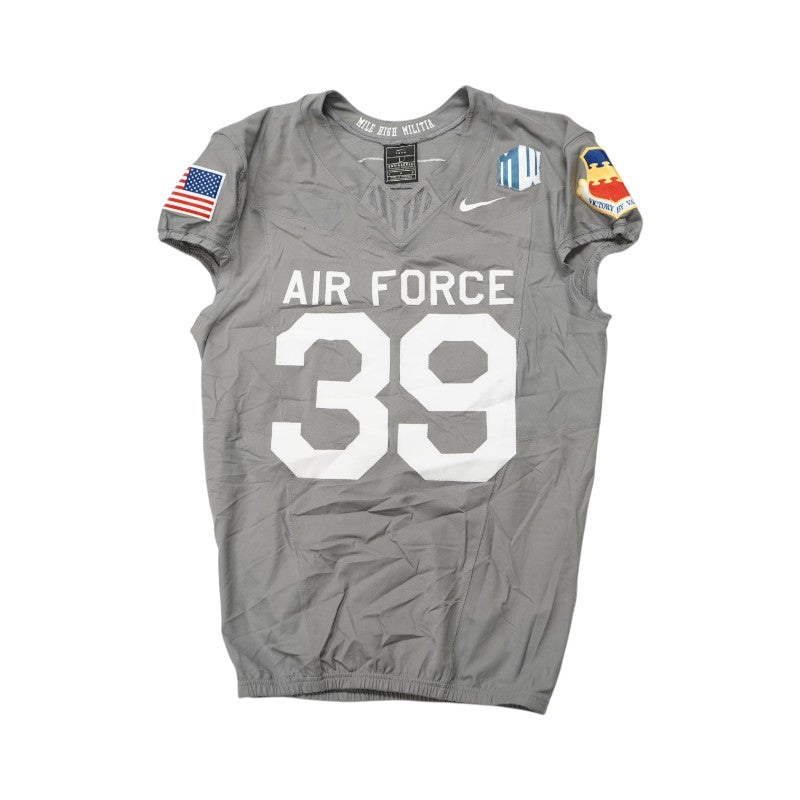 U.S. Air Force Academy 2025 Game Used Nike #39 F-16 Jersey Sz L