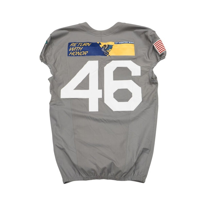 U.S. Air Force Academy 2025 Game Used Nike #46 F-16 Jersey Sz L