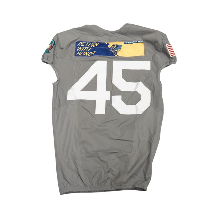 U.S. Air Force Academy 2025 Game Used Nike #45 F-16 Jersey Sz L