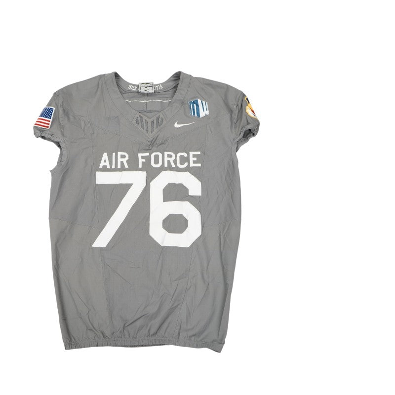 U.S. Air Force Academy 2025 Game Used Nike #76 F-16 Jersey Sz XL