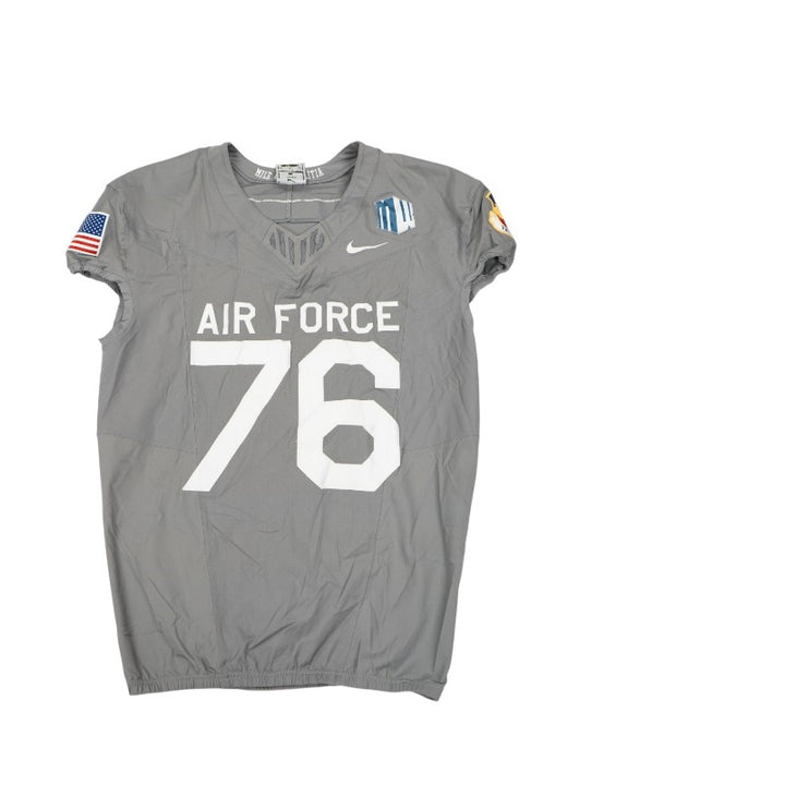 U.S. Air Force Academy 2025 Game Used Nike #76 F-16 Jersey Sz XL