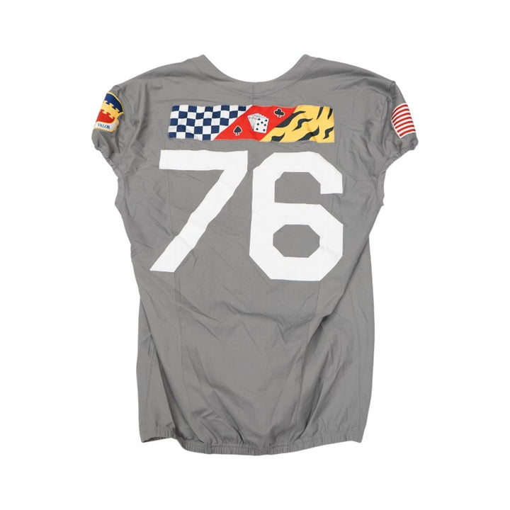 U.S. Air Force Academy 2025 Game Used Nike #76 F-16 Jersey Sz XL