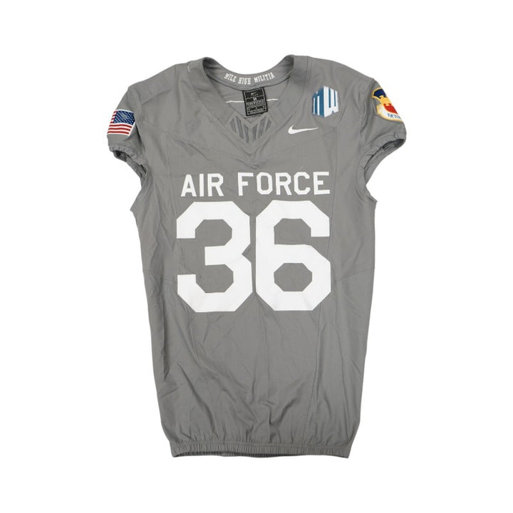 U.S. Air Force Academy 2025 Game Used Nike #36 F-16 Jersey Sz M