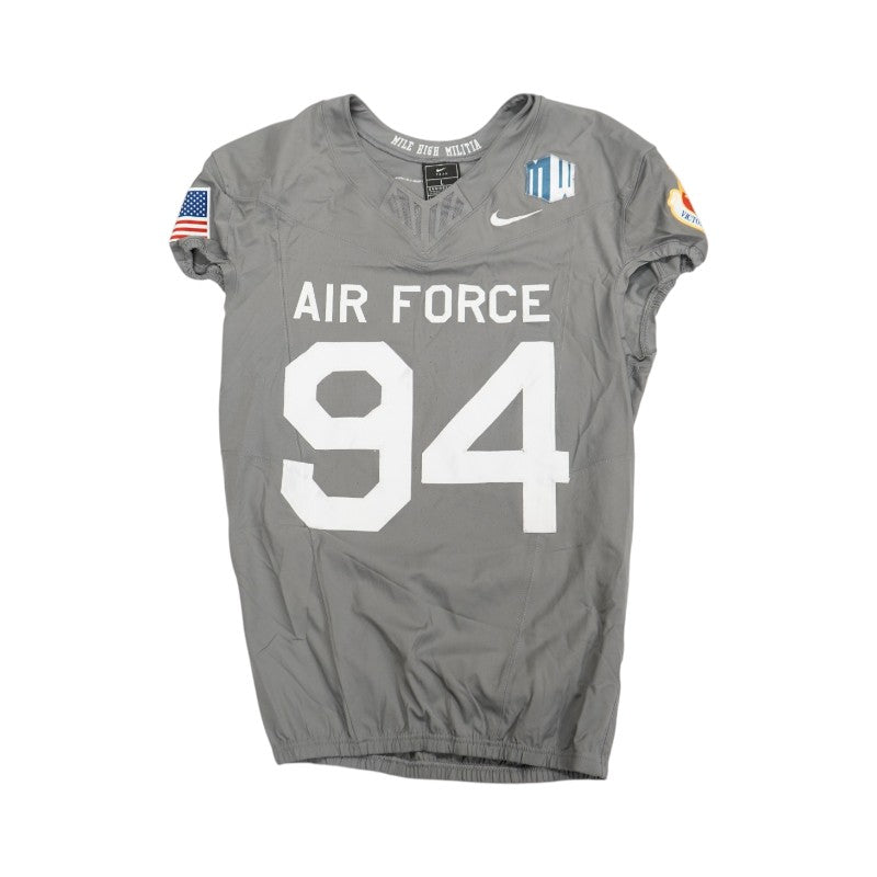 U.S. Air Force Academy 2025 Game Used Nike #94 F-16 Jersey Sz L