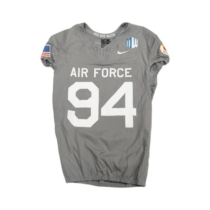 U.S. Air Force Academy 2025 Game Used Nike #94 F-16 Jersey Sz L