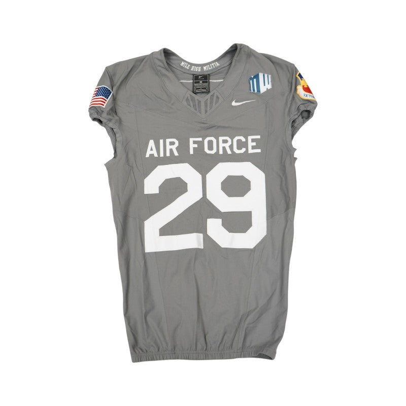 U.S. Air Force Academy 2025 Game Used Nike #29 F-16 Jersey Sz M