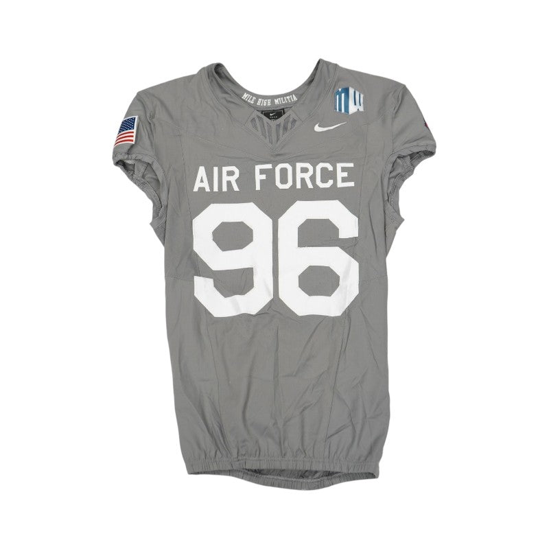 U.S. Air Force Academy 2025 Game Used Nike #96 F-16 Jersey Sz M