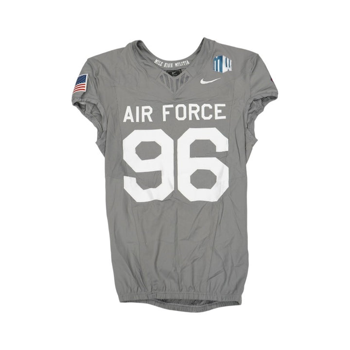 U.S. Air Force Academy 2025 Game Used Nike #96 F-16 Jersey Sz M