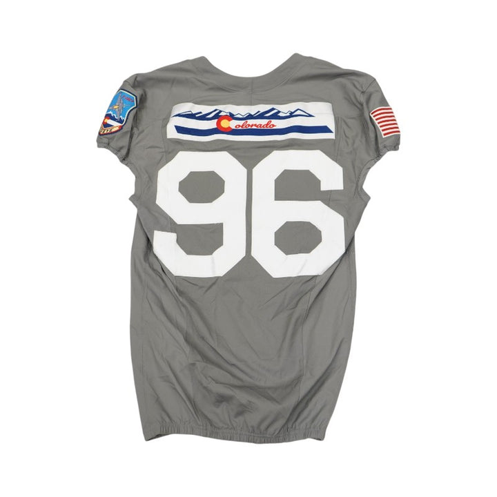 U.S. Air Force Academy 2025 Game Used Nike #96 F-16 Jersey Sz M