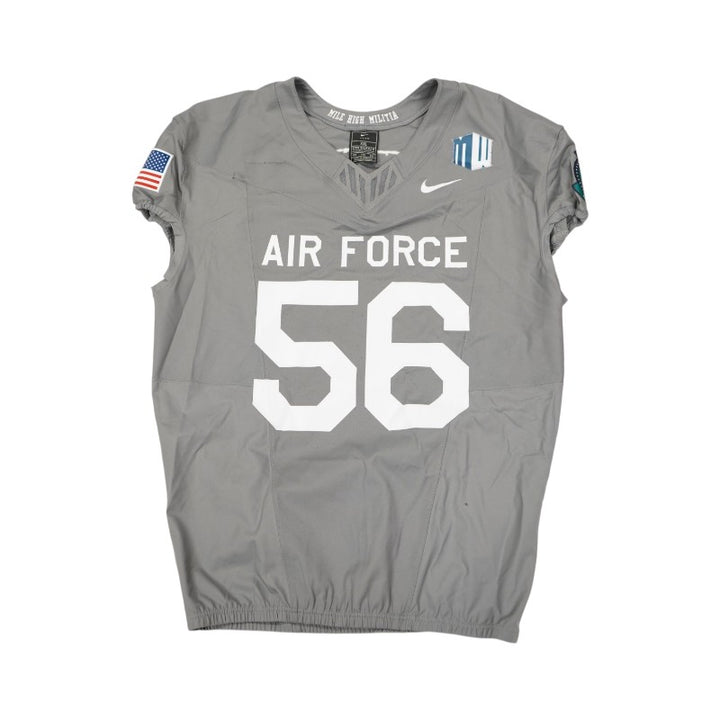 U.S. Air Force Academy 2025 Game Used Nike #56 F-16 Jersey Sz XXL