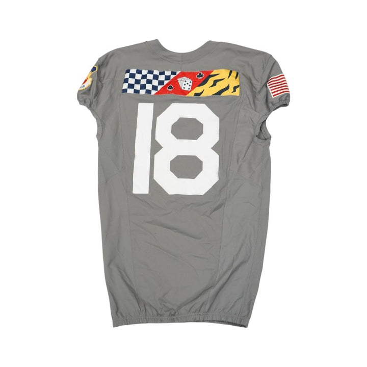 U.S. Air Force Academy 2025 Game Used Nike #18 F-16 Jersey Sz M