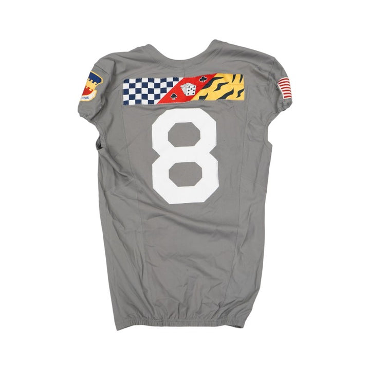 U.S. Air Force Academy 2025 Game Used Nike #8 F-16 Jersey Sz M