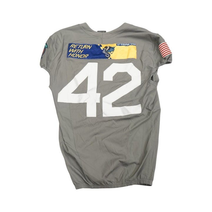 U.S. Air Force Academy 2025 Game Used Nike #42 F-16 Jersey Sz L