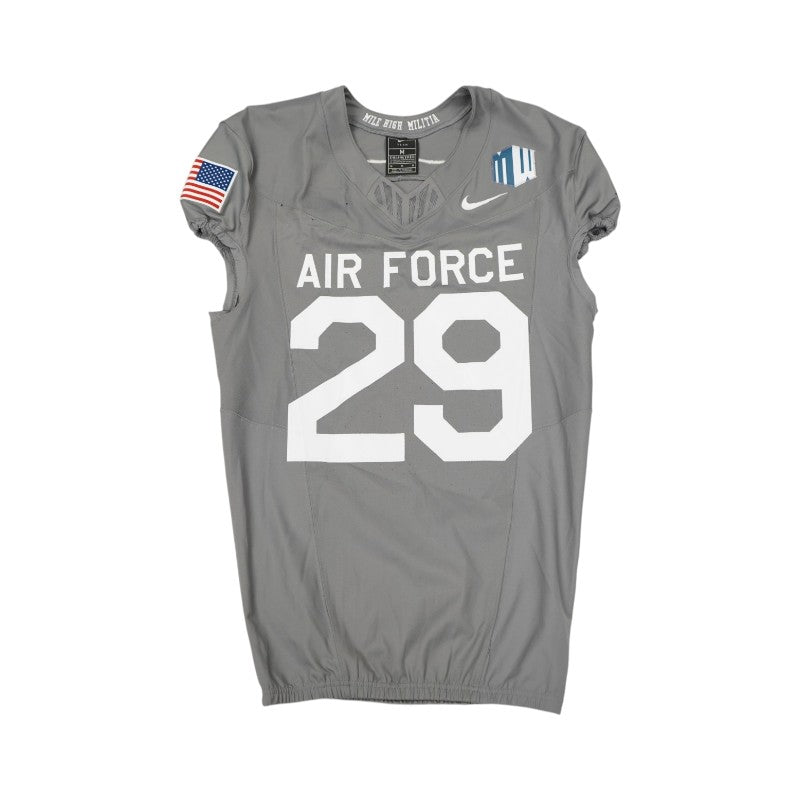 U.S. Air Force Academy 2025 Game Used Nike #29 F-16 Jersey Sz M