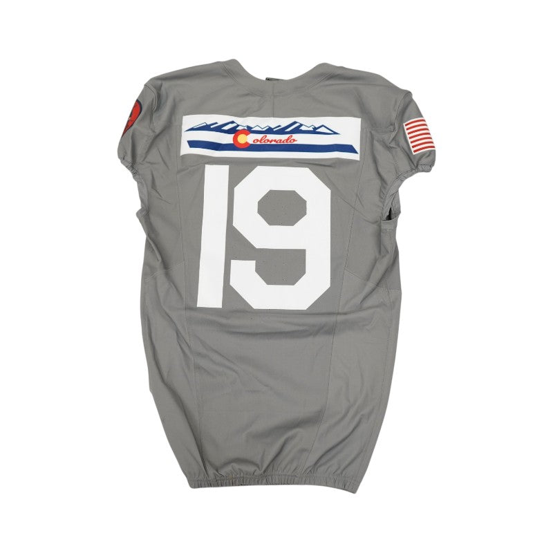 U.S. Air Force Academy 2025 Game Used Nike #19 F-16 Jersey Sz M