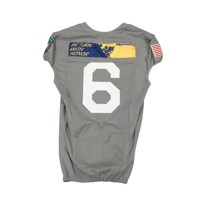 U.S. Air Force Academy 2025 Game Used Nike #6 F-16 Jersey Sz M