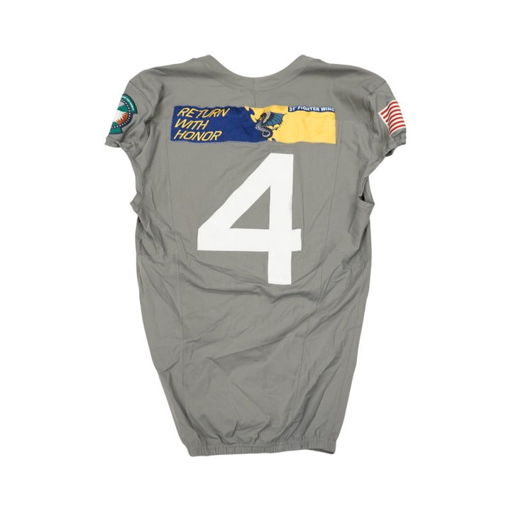 U.S. Air Force Academy 2025 Game Used Nike #4 F-16 Jersey Sz M