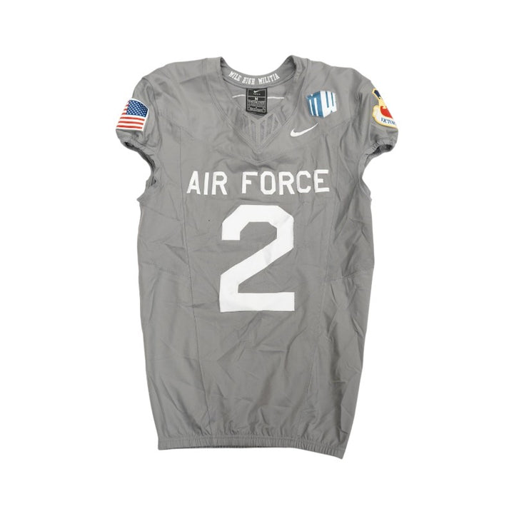 U.S. Air Force Academy 2025 Game Used Nike #2 F-16 Jersey Sz M
