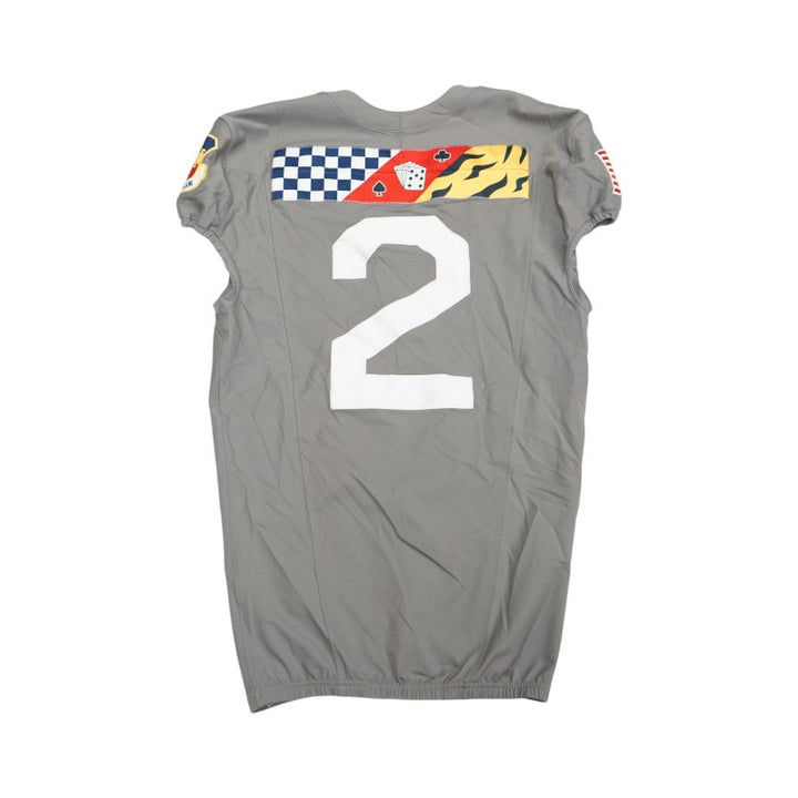 U.S. Air Force Academy 2025 Game Used Nike #2 F-16 Jersey Sz M