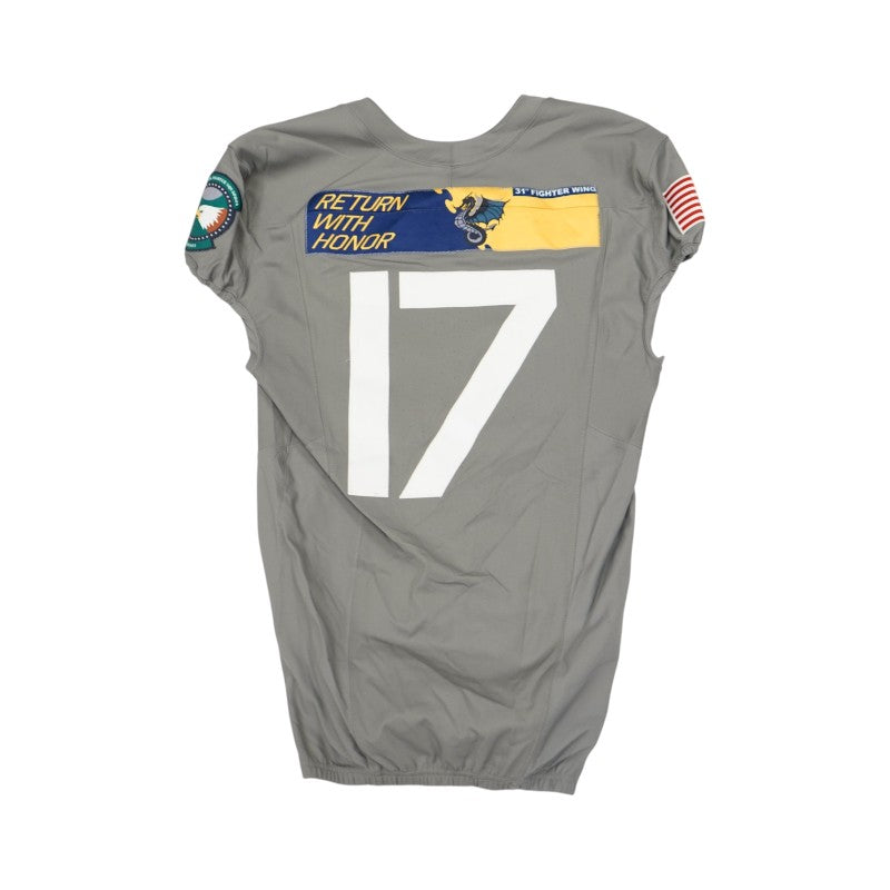 U.S. Air Force Academy 2025 Game Used Nike #17 F-16 Jersey Sz M