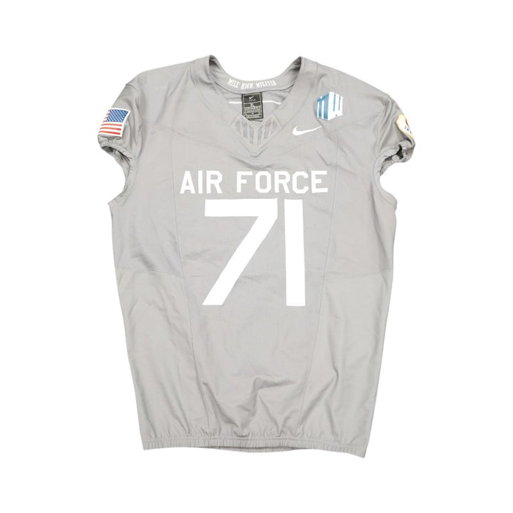 U.S. Air Force Academy 2025 Game Used Nike #71 F-16 Jersey Sz XL