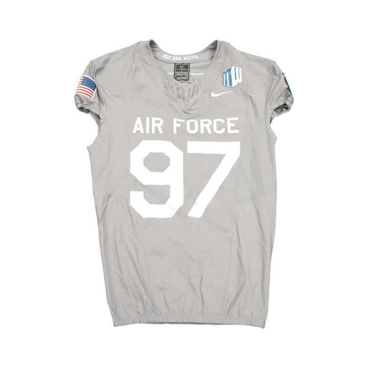U.S. Air Force Academy 2025 Game Used Nike #97 F-16 Jersey Sz L