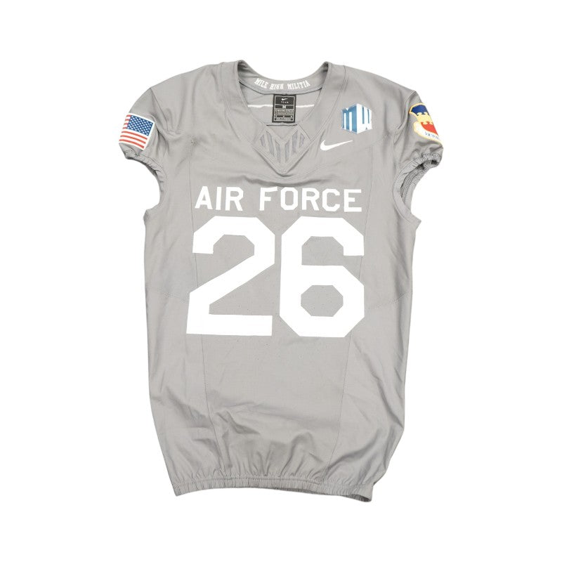 U.S. Air Force Academy 2025 Game Used Nike #26 F-16 Jersey Sz M