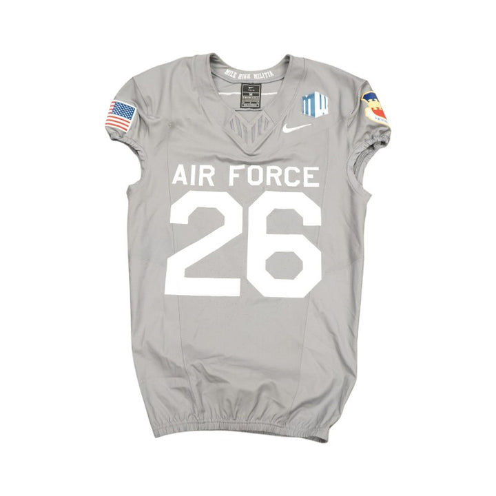 U.S. Air Force Academy 2025 Game Used Nike #26 F-16 Jersey Sz M