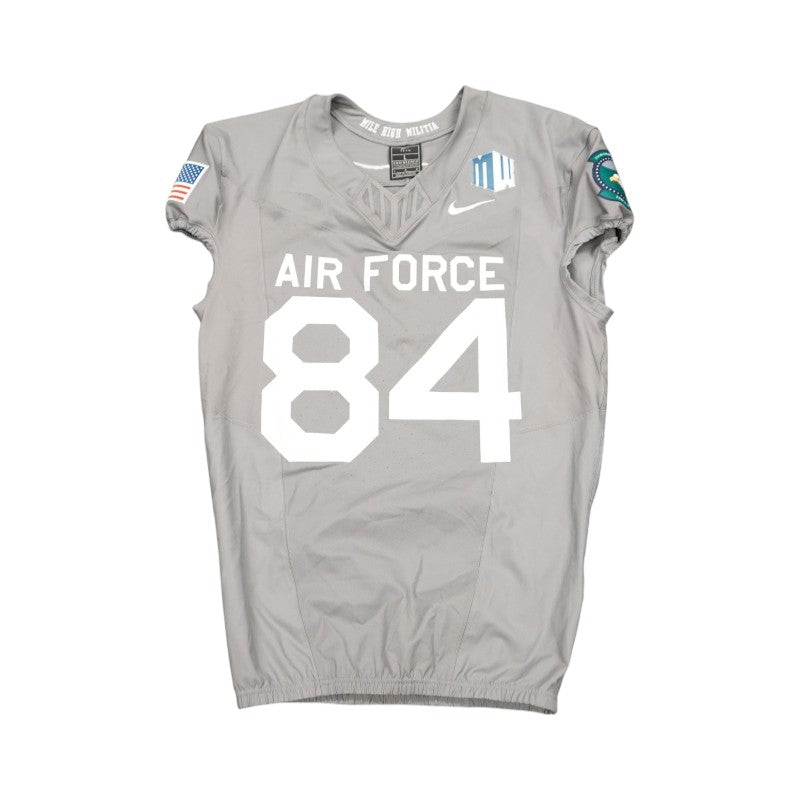 U.S. Air Force Academy 2025 Game Used Nike #84 F-16 Jersey Sz L