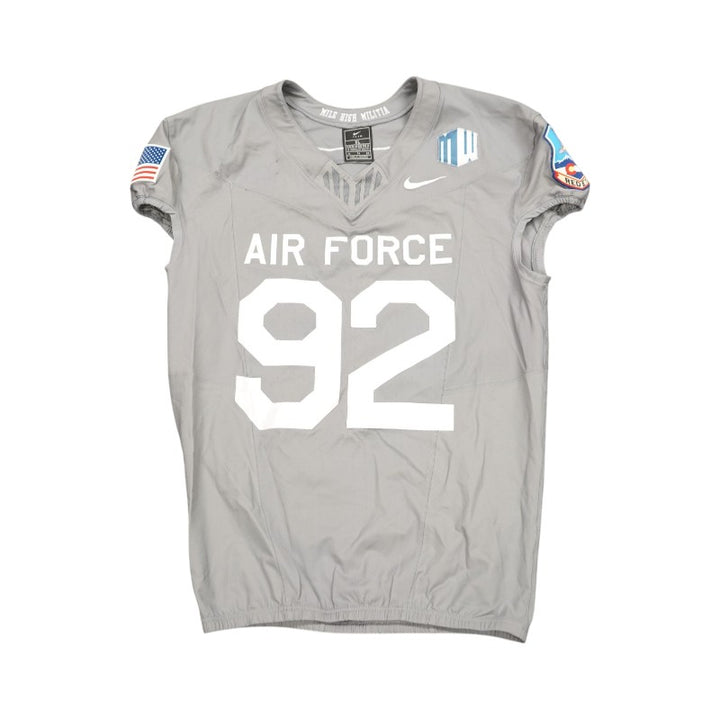 U.S. Air Force Academy 2025 Game Used Nike #92 F-16 Jersey Sz XL