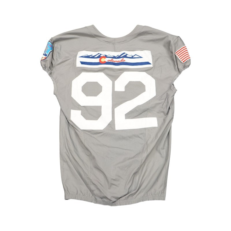 U.S. Air Force Academy 2025 Game Used Nike #92 F-16 Jersey Sz XL