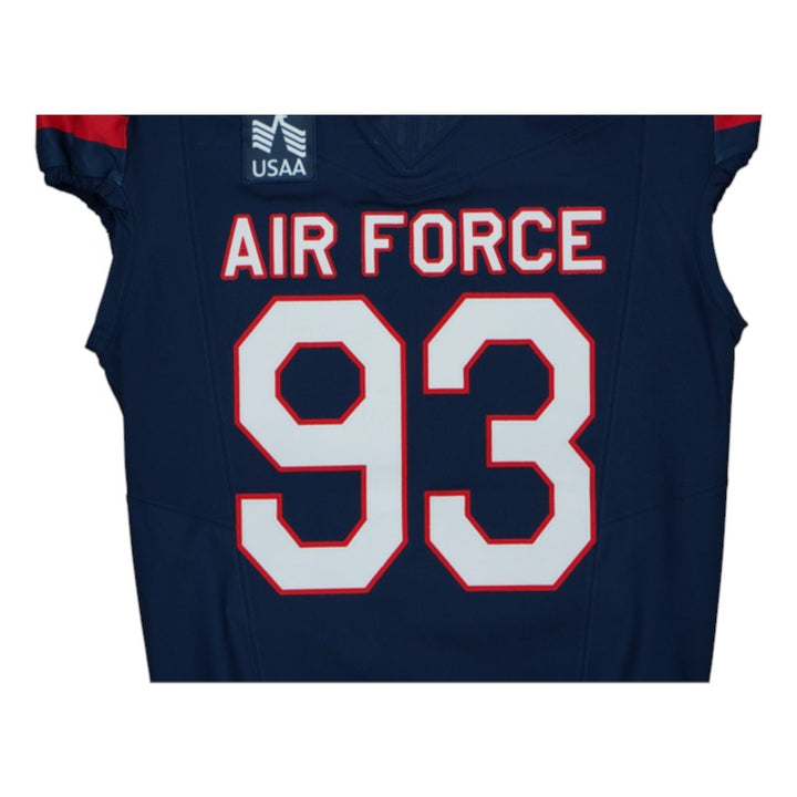 U.S. Air Force Academy Game Worn #93 Home Jersey 9/5/2026 w/ Freedom 250 Patch