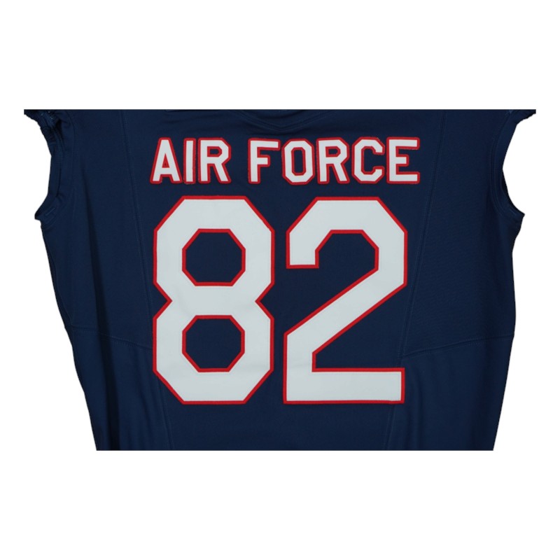 U.S. Air Force Academy Game Worn #82 Home Jersey 9/5/2026 w/ Freedom 250 Patch