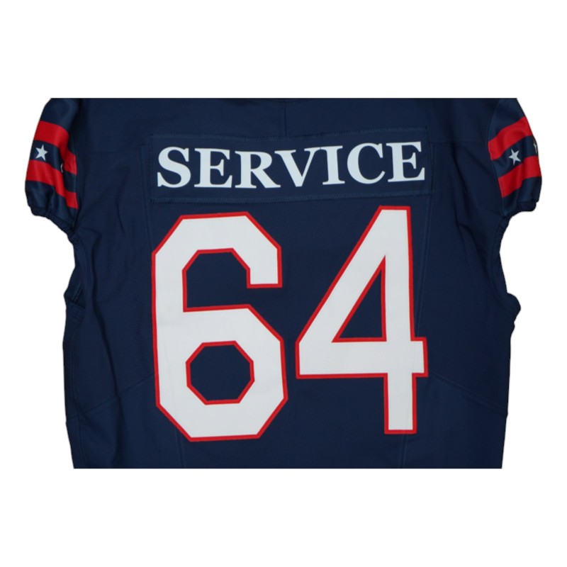 U.S. Air Force Academy Game Worn #64 Home Jersey 9/5/2026 w/ Freedom 250 Patch
