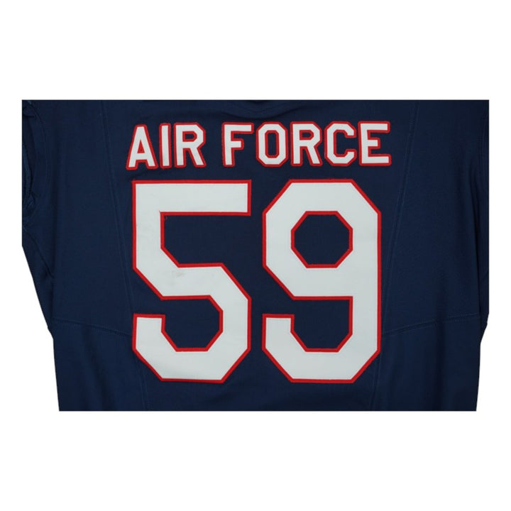 U.S. Air Force Academy Game Worn #59 Home Jersey 9/5/2026 w/ Freedom 250 Patch