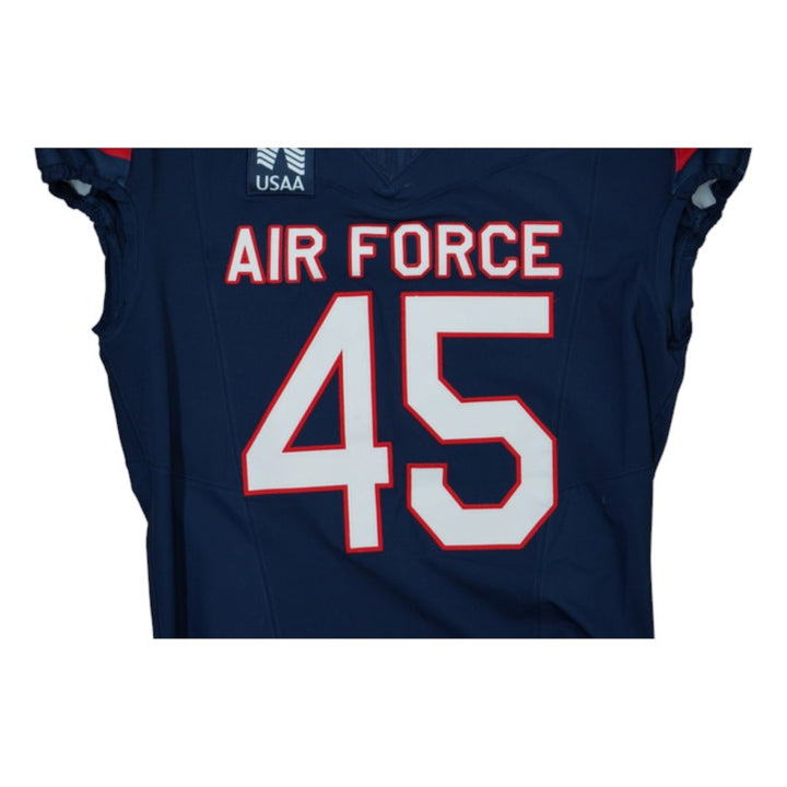 U.S. Air Force Academy Game Worn #45 Home Jersey 9/5/2026 w/ Freedom 250 Patch