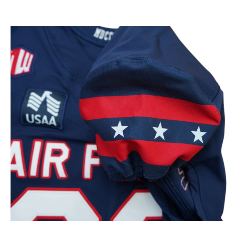 U.S. Air Force Academy Game Worn #39 Home Jersey 9/5/2026 w/ Freedom 250 Patch