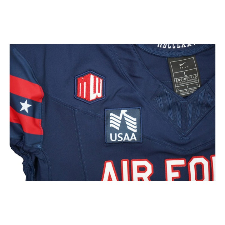 U.S. Air Force Academy Game Worn #33 Home Jersey 9/5/2026 w/ Freedom 250 Patch