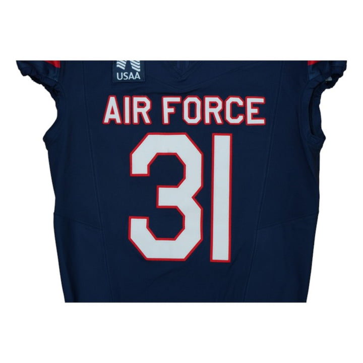 U.S. Air Force Academy Game Worn #31 Home Jersey 9/5/2026 w/ Freedom 250 Patch