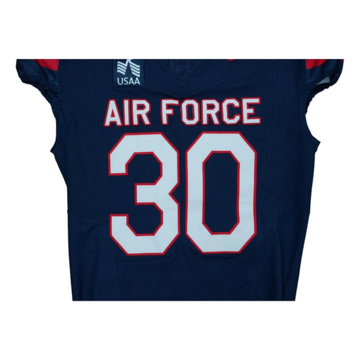 U.S. Air Force Academy Game Worn #30 Home Jersey 9/5/2026 w/ Freedom 250 Patch