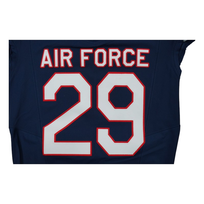 U.S. Air Force Academy Game Worn #29 Home Jersey 9/5/2026 w/ Freedom 250 Patch