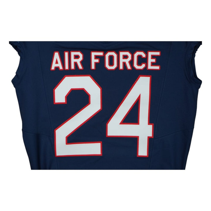 U.S. Air Force Academy Game Worn #24 Home Jersey 9/5/2026 w/ Freedom 250 Patch
