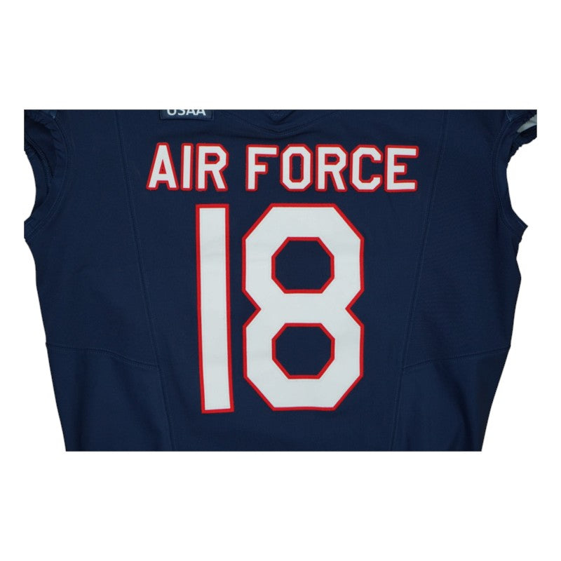 U.S. Air Force Academy Game Worn #18 Home Jersey 9/5/2026 w/ Freedom 250 Patch